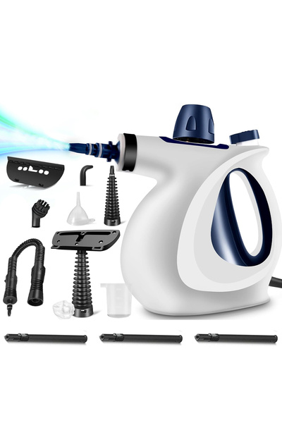 ROBEVE Buharlı Temizleyici Çok Amaçlı 12 Aparatlı Ev Zemin Derz Ahşap Araba Fayans Temizleyici