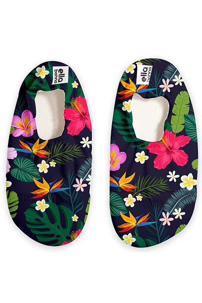 Ella Bonna Non-Slip Sole, Unisex Baby, Kids Sea Shoes, Pool Shoes, Flowers