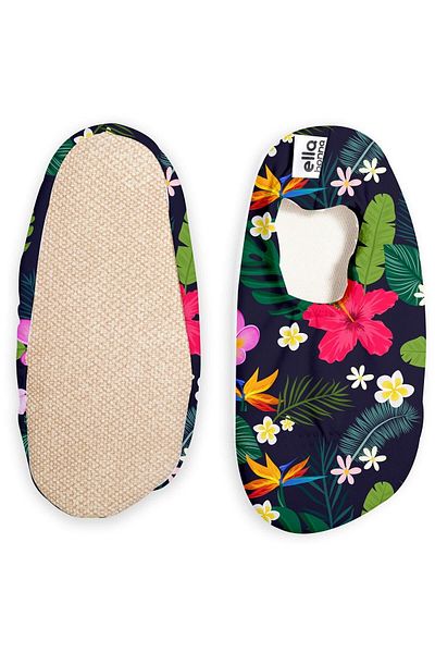 Ella Bonna Non-Slip Sole, Unisex Baby, Kids Sea Shoes, Pool Shoes, Flowers