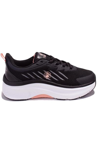 lumberjack Aura Fx Orthopedic Women's Black Sneakers - Daily Use