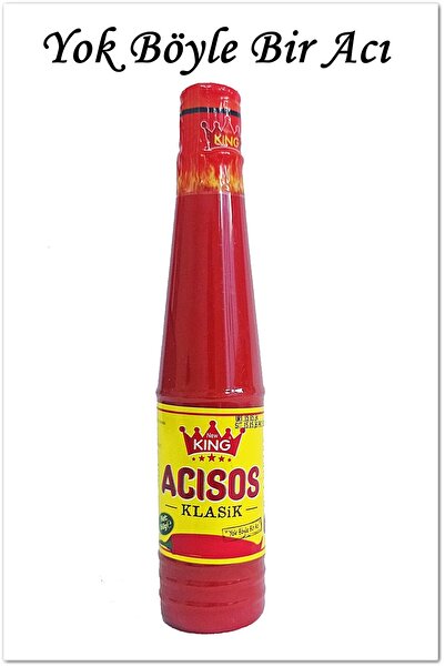 NEW KING Klasik Acı Sos 160 gr Hot Sauce Yok Böyle Bir Acı (Sipariş verin, so...