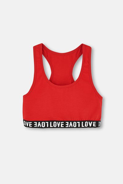Dagi Red Love Band Bra