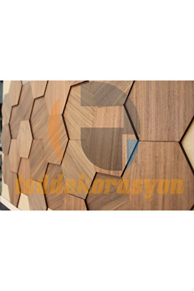 tsddekorasyon Tsd Dekorasyon 3D duvar altıgen panelleri