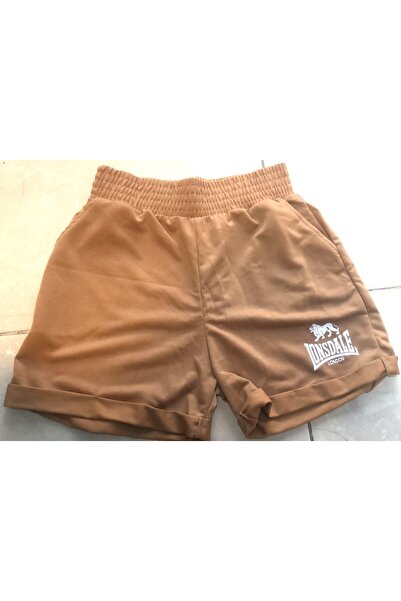 enzo fashion İki İplik Baskılı Duble Paça Şort