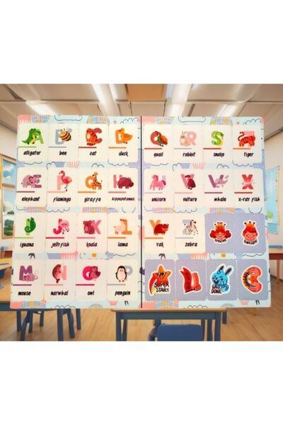 Bluoksweet 2 sayfa Rakamlar model-7 İngilizce öğrenme english çocuk okul deft...