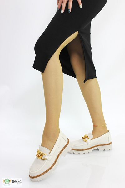 Mammamia Orthopedic Genuine Leather Women's Loafer - M25/YA-MİU