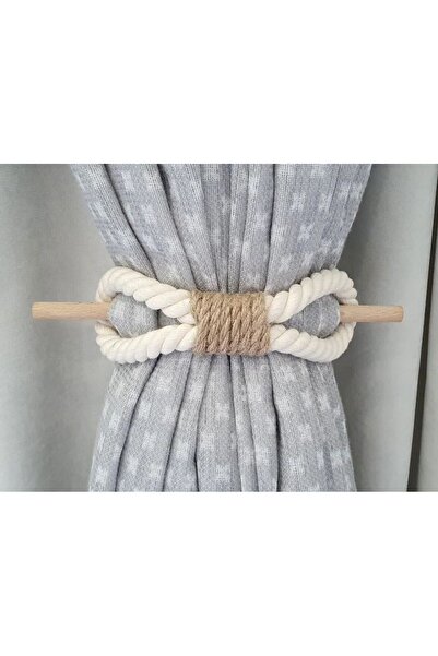 DesingbabyM Bebek ve çocuk odası perde aksesuarı/oda dekoru 2li makrome perde...