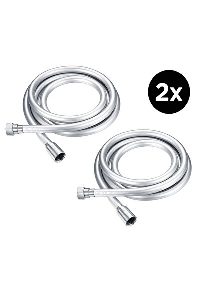 NEROLIA (2 ADET) 150cm Paslanmaz Duş Hortumu - Duş Başlığı Hortumu