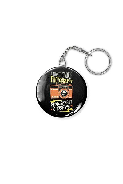 Fizello Vintage Retro Photography Unisex T-shirt Keychain