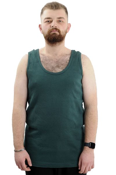 ModeXL قميص داخلي بدون أكمام للرجال مقاس كبير موديل XL 6341 - نفتي