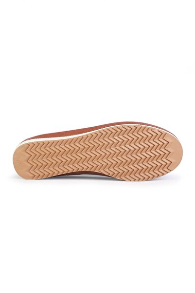 ERN SHOES Taba Kadın Yumuşak Tam Ortopedik Rahat Ayakkabı Geniş Kalıp