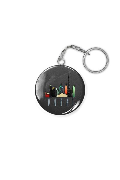 Fizello Dubai Skyline Keychain