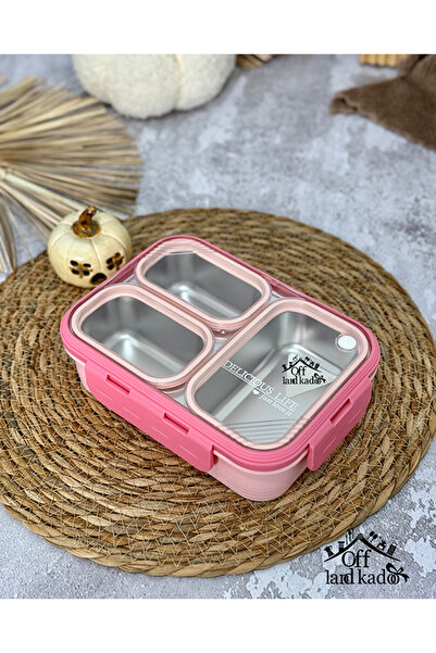 Vagonlife New Generation Lunch Box 620 ML - Single Layer, Three Compartments ...