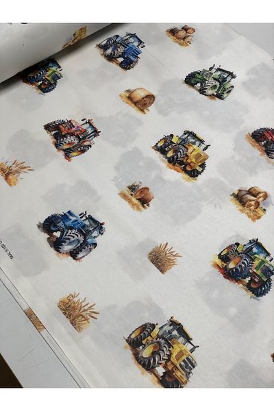 Sefaoğlu tekstil Poplin Fabric Single Sheet and Pillowcase - Digital Print