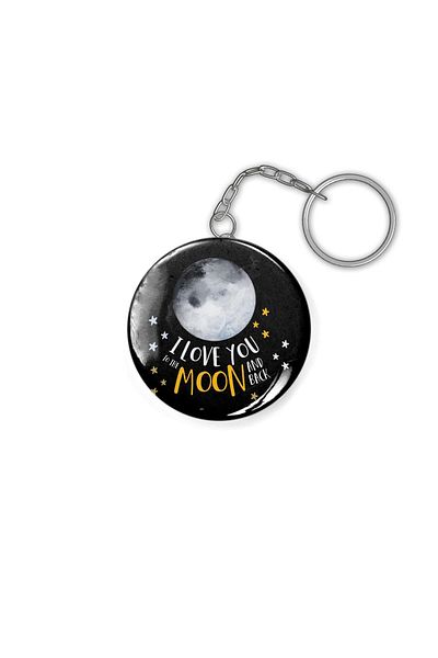 Fizello Love You To The Moon And Back T-shirt Keychain