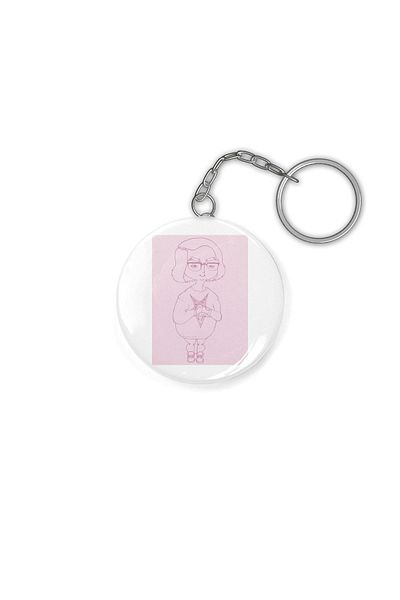 Fizello Your Local Satanist Keychain