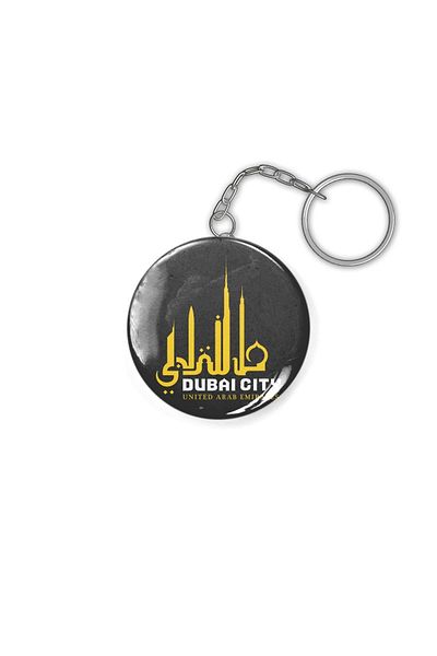 Fizello Dubai City Skyline Keychain