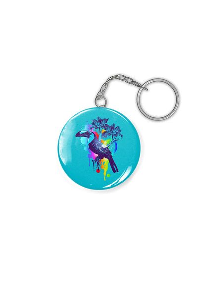 Fizello Rainbow Toucan Keychain