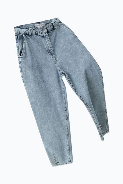 Puane Lycra Free (Get Patterns Small-1 Size Larger) Ankle Length Jeans with Stapled Legs 18113
