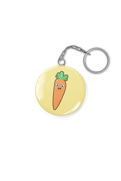 Fizello Kawaii Carrot Keychain