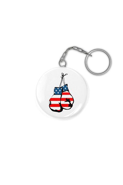 Fizello American Boxing Gloves Keychain