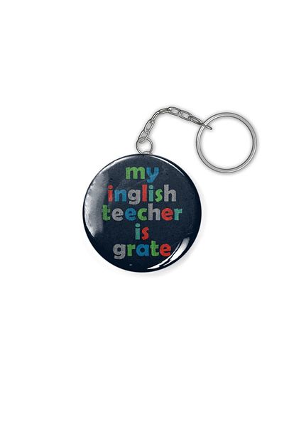 Fizello My Englısh Teacher (Teacher's Day) Keychain