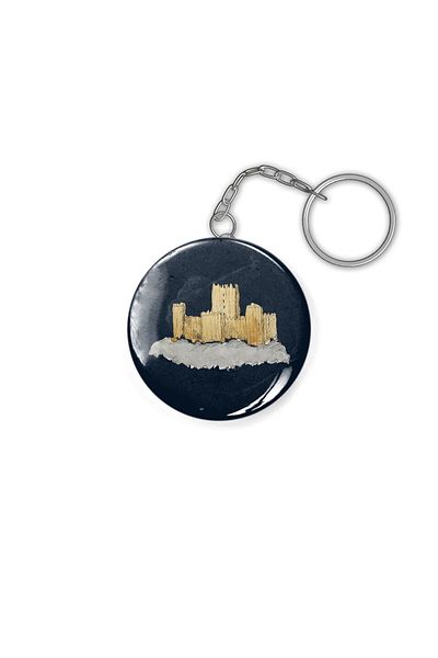 Fizello Castle - Guimarães (portugal) Keychain