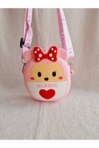 Beyaz Dükkan BEYAZDÜKKAN MİCKEY MİNNİE MOUSE FIGÜRLÜ AYARLANABİLİR ASKILI SİL...