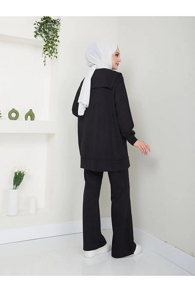 EC MODA Παντελόνι με φερμουάρ - Γυναικείο Σετ Hijab