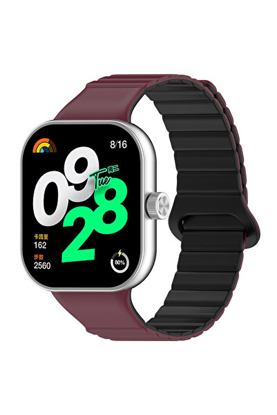 İncisoft Xiaomi Redmi Watch 4 / Redmi Watch 5 Uyumlu Baklalı Tasarım Manyetik...