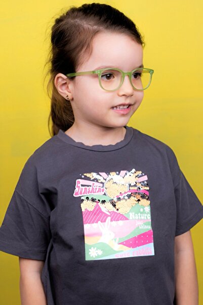 By Donetto Yeni Unisex 3-6 Yaş Yeşil Çocuk Bilgisayar Ekran Gözlüğü