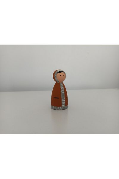 Gepetto Eskimo Pegdoll - Wooden Doll
