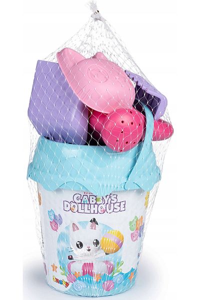 Spinmaster SMOBY 862176 Gabby - Medium Size Sandmobile and Bucket with Additional Bucket and Accessories
