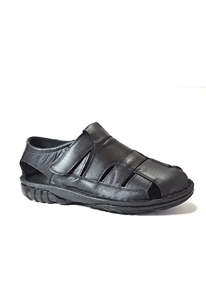 Cassa Della Мъжки сандали от естествена кожа с ортопедична подметка и затворени пръсти