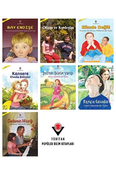 Tübitak Yayınları Tübitak Farkındalık Serisi 7 + Yaş 7 Kitap Set
