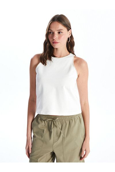 LC Waikiki Detailní výšivka Crew neck Women's Athlete