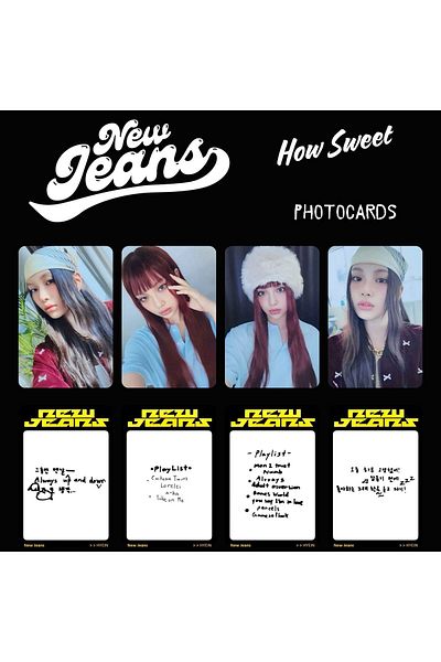 Kpop Dünyasi HYEIN ''How Sweet'' Jean Photocards Set