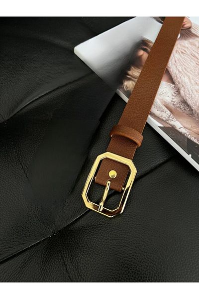 ZR Accessory Πουκάμισο, παντελόνι και ζώνη φορέματος σε σχήμα τετράγωνου με χρυσή πόρπη