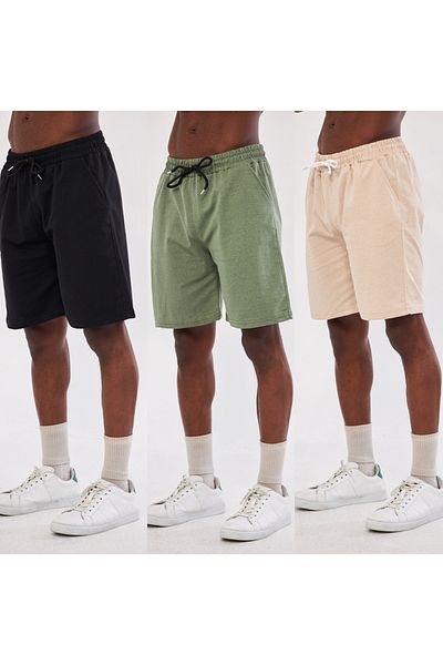 pandy Set pantaloni scurți unisex din 3 piese