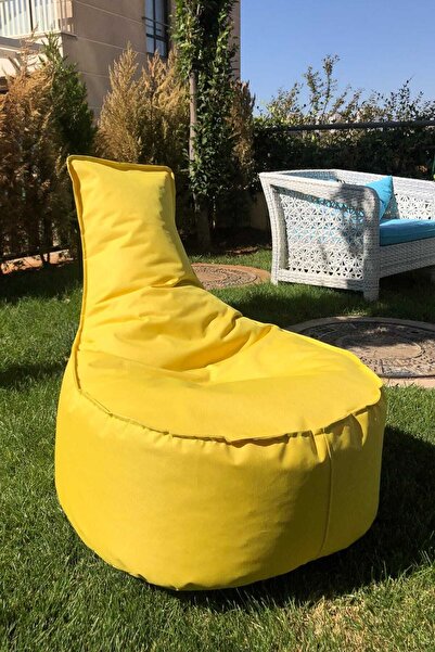Pufumo Aktif Armut Koltuk Sarı ( Orta Boy ) 70*40*55 Cm