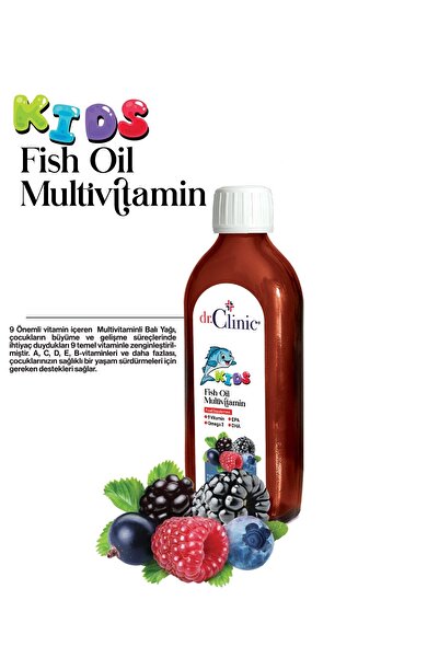 Dr. Clinic Fish Oil Multivitamin 150 ml Syrup