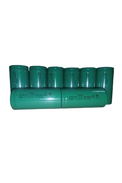 CTECHI 25 ADET CTECHI IFR32700 6000 mAh 3.2 V 32700 3C LiFePO4 Şarj Edilebili...