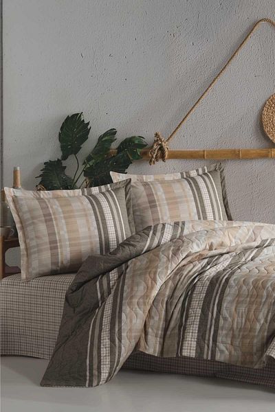 Zeynep Tekstil Ranforce Clasy 100% Cotton Single Quilt