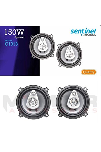 TAMCAR Oto Hoparlör 13 Cm Hoparlör Takımı C1013 Kapaksız 2 ADET