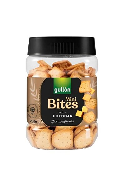 Gullon ميني بايتس بسكويت الشيدر 250 جرام