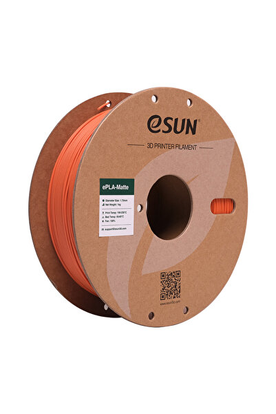 1,75 mm ePLA-Matte Mandalina Rengi Filament (1 KG)