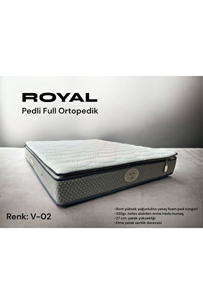 Luxehome Royal Pedli Full Ortapedik Yatak (180x200)