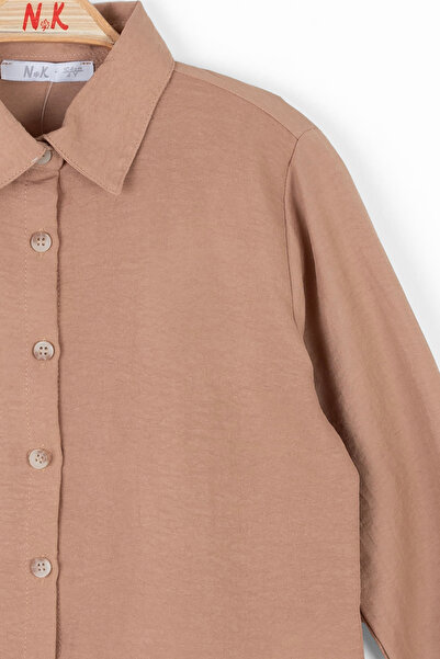 nk kids NK KIDS BCd - Girl's Camel Başak Shirt 36541