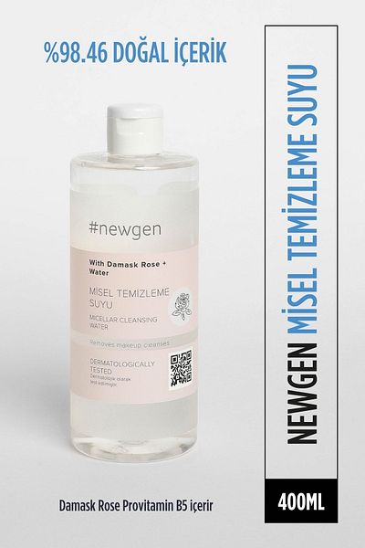 NewGen ماء ميسيلار المنظف 400 مل - ماء ميسيلار