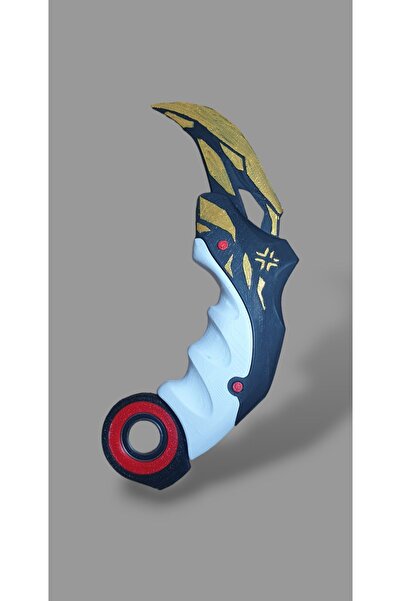 etmo 3d dizayn Champions Karambit & Rulmanlı Şampiyon Karambit Beyaz - Rulmanlı